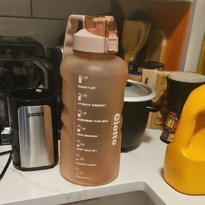 OTTO Blush Pink Motivational Water Bottle